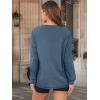 imageAUTOMET Womens Long Sleeve Tops Loose Fit Fall Cute Thick T Shirts Winter Cruise Outfits Trendy ClothesBlue