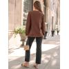 imageAUTOMET Womens Long Sleeve Tops Loose Fit Fall Cute Thick T Shirts Winter Cruise Outfits Trendy ClothesBrown