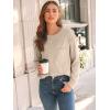 imageAUTOMET Womens Long Sleeve Tops Loose Fit Fall Cute Thick T Shirts Winter Cruise Outfits Trendy ClothesKhaki