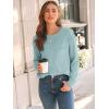 imageAUTOMET Womens Long Sleeve Tops Loose Fit Fall Cute Thick T Shirts Winter Cruise Outfits Trendy ClothesLight Green