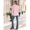 imageAUTOMET Womens Long Sleeve Tops Loose Fit Fall Cute Thick T Shirts Winter Cruise Outfits Trendy ClothesPink