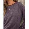 imageAUTOMET Womens Long Sleeve Tops Pleated Crew Neck Business Casual Blouses Fashion Clothes 2025 Trendy OutfitsRose Taupe
