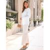 imageAUTOMET Womens Long Sleeve Tops Pleated Crew Neck Business Casual Blouses Fashion Clothes 2025 Trendy OutfitsWhite