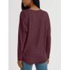 imageAUTOMET Womens Tunic Tops Long Sleeve Shirts Casual Basic Oversized T Shirt Crewneck Loose Fit Fall Fashion ClothesWinered