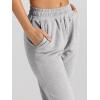 imageAUTOMET Womens Fashion Sweatpants Preppy Clothes Stuff Lounge Baggy Cotton Joggers Fall Athletic Pants with Pockets Grey S