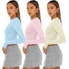 imageAUTOMET 3 Pack Womens Long Sleeve Shirts Y2K Going Out Crop Tops Cute Basic Slim Fitted Fall Fashion Outfits 2025 ClothesBabybluepinkapricot