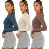 imageAUTOMET 3 Pack Womens Long Sleeve Shirts Y2K Going Out Crop Tops Cute Basic Slim Fitted Fall Fashion Outfits 2025 ClothesBlueapricotcoffegrey