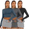 imageAUTOMET 3 Pack Womens Long Sleeve Shirts Y2K Going Out Crop Tops Cute Basic Slim Fitted Fall Fashion Outfits 2025 ClothesBluegreybalck