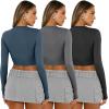 imageAUTOMET 3 Pack Womens Long Sleeve Shirts Y2K Going Out Crop Tops Cute Basic Slim Fitted Fall Fashion Outfits 2025 ClothesBluegreybalck