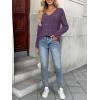 imageAUTOMET Long Sleeve Shirts Womens Tops Fall Fashion Business Casual Outfits 2025 V Neck T Shirts Sweaters TrendyPurple
