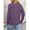 imageAUTOMET Long Sleeve Shirts Womens Tops Fall Fashion Business Casual Outfits 2025 V Neck T Shirts Sweaters TrendyPurple