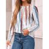 imageAUTOMET Long Sleeve Shirts for Women Pleated Dressy Casual Business Blouses Trendy Fashion Tunic Basic TopsGradient Multi