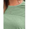 imageAUTOMET Long Sleeve Shirts for Women Spring Fashion Tops 2025 Dressy Casual Blouses Trendy Pleated Tunic OutfitsGreen