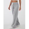 imageAUTOMET Lounge Pants Women Wide Leg Casual Sweatpants Baggy Workout Sweat Pajamas Pants Fall Fashion Outfits with PocketsGrey