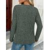 imageAUTOMET Womens Long Sleeve Henley Shirts Fall Lightweight Sweaters Dressy Casual Tunic Tops Fashion Clothes 2025Green