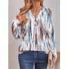 imageAUTOMET Womens Long Sleeve Shirts 2025 Fall Fashion Dressy Casual Tops Trendy Henley Blouses Cute Work Outfits ClothesGradient Multi