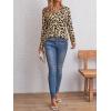 imageAUTOMET Womens Long Sleeve Shirts 2025 Fall Fashion Dressy Casual Tops Trendy Henley Blouses Cute Work Outfits ClothesLeopard