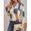 imageAUTOMET Womens Long Sleeve Shirts 2025 Fall Fashion Dressy Casual Tops Trendy Henley Blouses Cute Work Outfits ClothesPlaid Multi