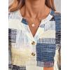 imageAUTOMET Womens Long Sleeve Shirts 2025 Fall Fashion Dressy Casual Tops Trendy Henley Blouses Cute Work Outfits ClothesPlaid Multi
