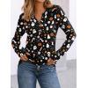 imageAUTOMET Womens Long Sleeve Shirts 2025 Fall Fashion Dressy Casual Tops Trendy Henley Blouses Cute Work Outfits ClothesPumpkin