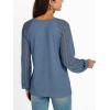 imageAUTOMET Womens Long Sleeve Shirts Casual Tops Dressy Outfits Fall Fashion Blouses Lace Clothes Y2kGreyblue