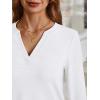 imageAUTOMET Womens Long Sleeve Shirts Fall Tops 2025 Henley Blouses Dressy Casual Business Basic Tees Trendy Cute TShirtsWhite