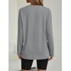 imageAUTOMET Womens Oversized Long Sleeve Shirts Fall Trendy Tops Fashion Gym Baggy Basic Casual Loose Fit Workout Y2k ClothesGrey