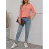 imageAUTOMET Womens Tops Long Sleeve Shirts Fall Fashion Clothes Henley Dressy Casual Blouses Trendy 2025Pink