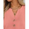 imageAUTOMET Womens Tops Long Sleeve Shirts Fall Fashion Clothes Henley Dressy Casual Blouses Trendy 2025Pink