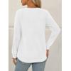 imageAUTOMET Womens Tops Long Sleeve Shirts Fall Fashion Clothes Henley Dressy Casual Blouses Trendy 2025White