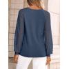 imageAUTOMET Womens Tops Long Sleeve TShirts Lace Business Dressy Casual Blouses Fall Fashion 2025 Trendy Outfits Winter ClothesNavy