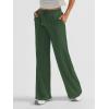 imageAUTOMET Womens Wide Leg Sweatpants Baggy Lounge Travel Pants Fall Fashion Outfits 2025 Winter Clothes JoggersXmas Green