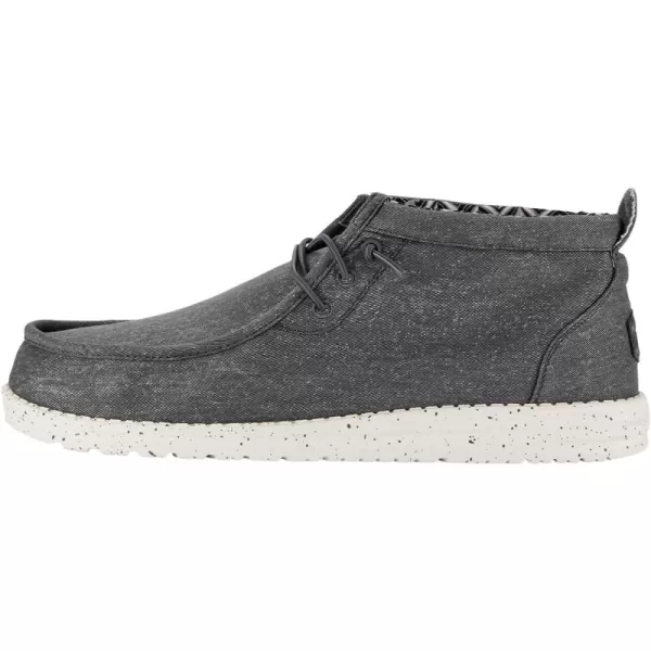 Hey Dude Men's Wally Mid | Men's Shoes | Men Slip-on Loafers | Comfortable &amp; Light-Weight
