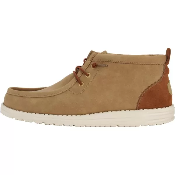 Hey Dude Men's Wally Mid | Men's Shoes | Men Slip-on Loafers | Comfortable &amp; Light-Weight