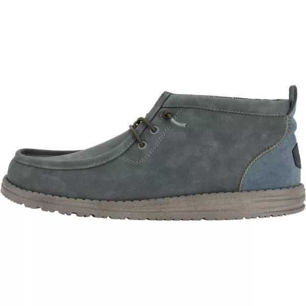 Hey Dude Men's Wally Mid | Men's Shoes | Men Slip-on Loafers | Comfortable &amp; Light-Weight