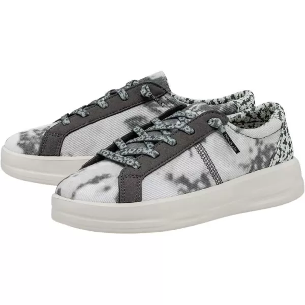 Hey Dude Women's Karina Stormy Dye Size | Sneakers Casual Shoes Comfortable &amp; Light-Weight
