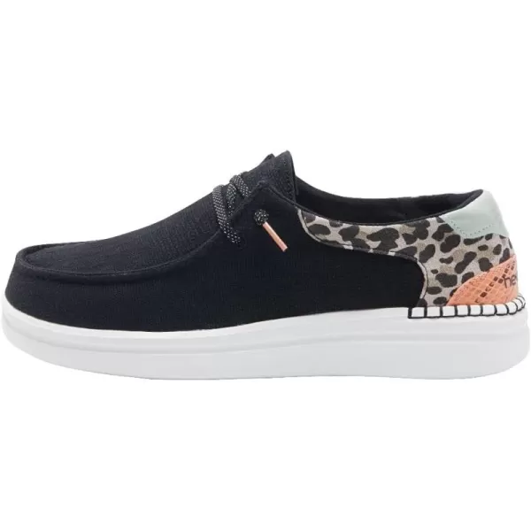 Hey Dude Women's Wendy Rise Peacock | Women’s Shoes | Women’s Lace Up Loafers | Comfortable &amp; Light-Weight