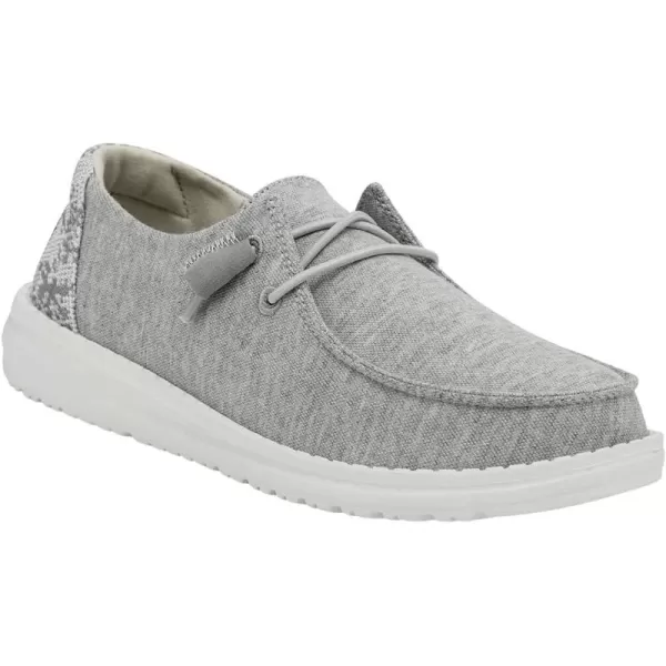Hey Dude Women's Wendy Canvas | Women’s Shoes | Women’s Lace Up Loafers | Comfortable &amp; Light-Weight