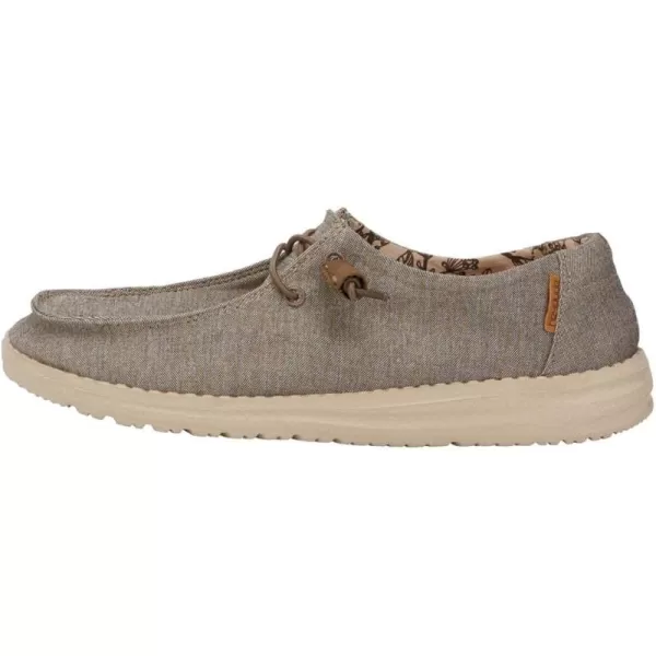 Hey Dude Women's Wendy Canvas | Women’s Shoes | Women’s Lace Up Loafers | Comfortable &amp; Light-Weight