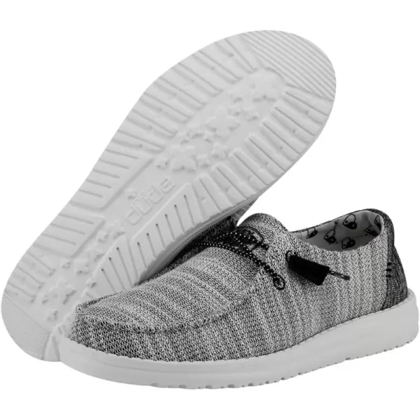 Hey Dude Women's Wendy Canvas | Women’s Shoes | Women’s Lace Up Loafers | Comfortable &amp; Light-Weight