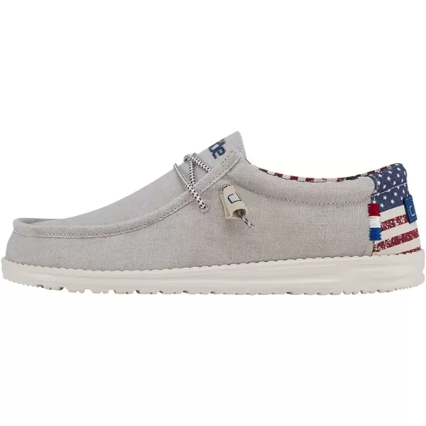 imageHey Dude Mens ShoesWally Off White Patriotic