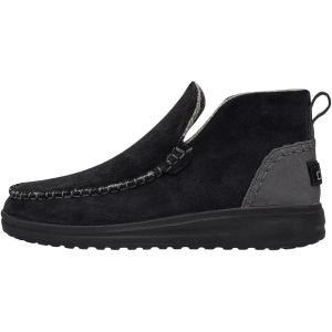 imageHey Dude Womens Denny Shoes Multiple ColorsBlack Suede