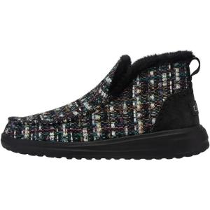 imageHey Dude Womens Denny Shoes Multiple ColorsConfetti Black