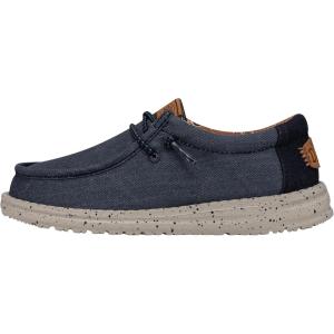 imageHey Dude Boys Wally Linen ShoesNavy