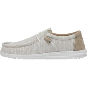 imageHey Dude Wally Ascend Woven SlipOn Casual ShoesIvory Coast