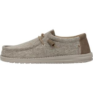 imageHey Dude Wally Ascend Woven SlipOn Casual ShoesWalnut
