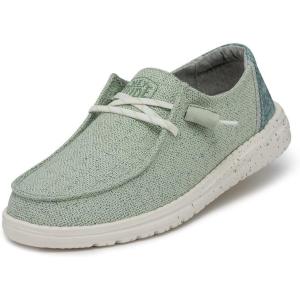 imageHey Dude Wendy Print  Womens Shoes  Womens Slipon Loafers  Comfortable ampamp LightWeightMint