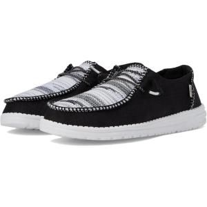 imageHey Dude Womens Wendy Boho SlipOn Casual Shoes LoaferZion Black