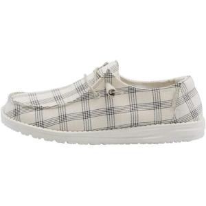 imageHey Dude Womens Wendy LoaferPlaid Beige