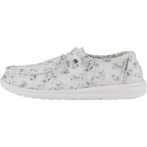 imageHey Dude Womens Wendy LoaferPrint White Black Marble